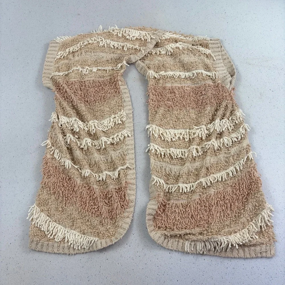 Moth Anthropologie Womens M L Sleeveless‎ Cardigan Boho Coastal Grandma Striped